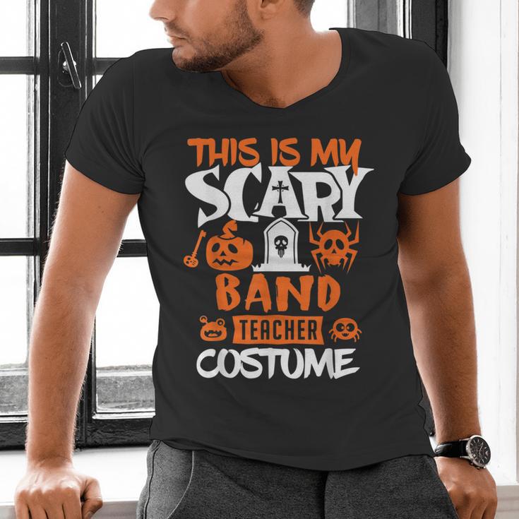 Band Teacher Halloween Shirt Costume School Marching Band For Men Women Men's V-Neck T-Shirt, gift for family, gift for coworker Band Teacher Halloween Shirt Costume School Marching Band For Men Women Men's V-Neck T-Shirt, gift for family, gift for coworker