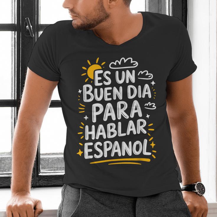 Bilingual Teacher Maestra Spanish Teacher Men's V-Neck T-Shirt, gift for family, gift for coworker Bilingual Teacher Maestra Spanish Teacher Men's V-Neck T-Shirt, gift for family, gift for coworker