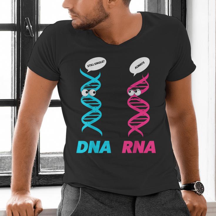 Biology Teacher DNA RNA Student Science Biologist Men Women Men's V-Neck T-Shirt, Science Teacher Shirts, gift for family, gift for coworker