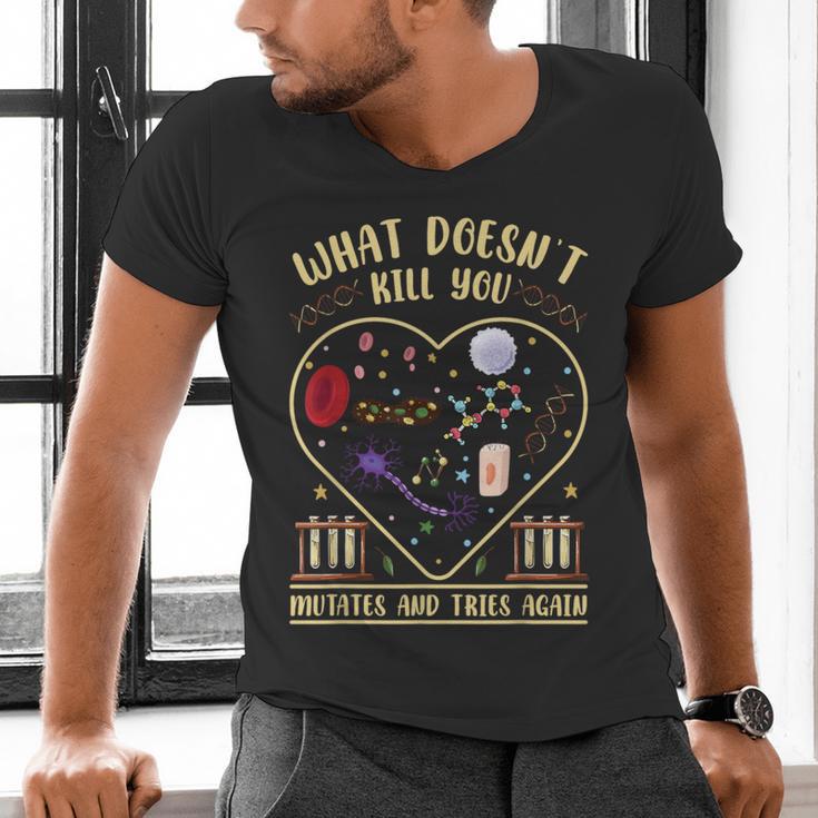Biology Teacher Men's V-Neck T-Shirt, gift for family, gift for coworker