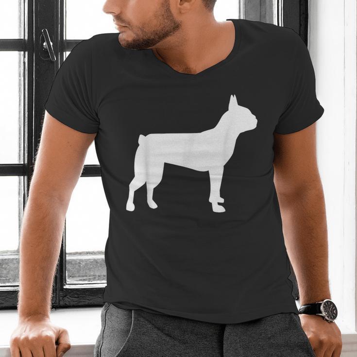 Boston Terrier Men's V-Neck T-Shirt, gift for family, gift for coworker