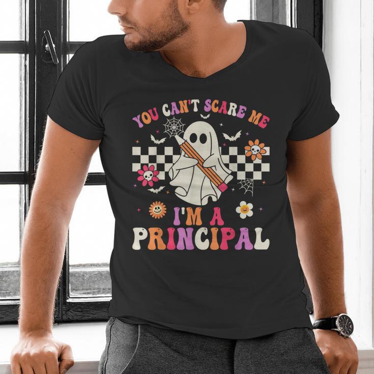 You Can't Scare Me I'm a Principal Halloween Teacher Men's V-Neck T-Shirt, gift for family, gift for coworker You Can't Scare Me I'm a Principal Halloween Teacher Men's V-Neck T-Shirt, gift for family, gift for coworker