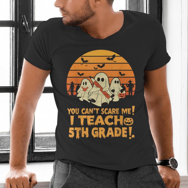 You Can't Scare Me I Teach 5th Grade Teacher Halloween Men Women Kids Men's V-Neck T-Shirt, gift for family, gift for coworker You Can't Scare Me I Teach 5th Grade Teacher Halloween Men Women Kids Men's V-Neck T-Shirt, gift for family, gift for coworker