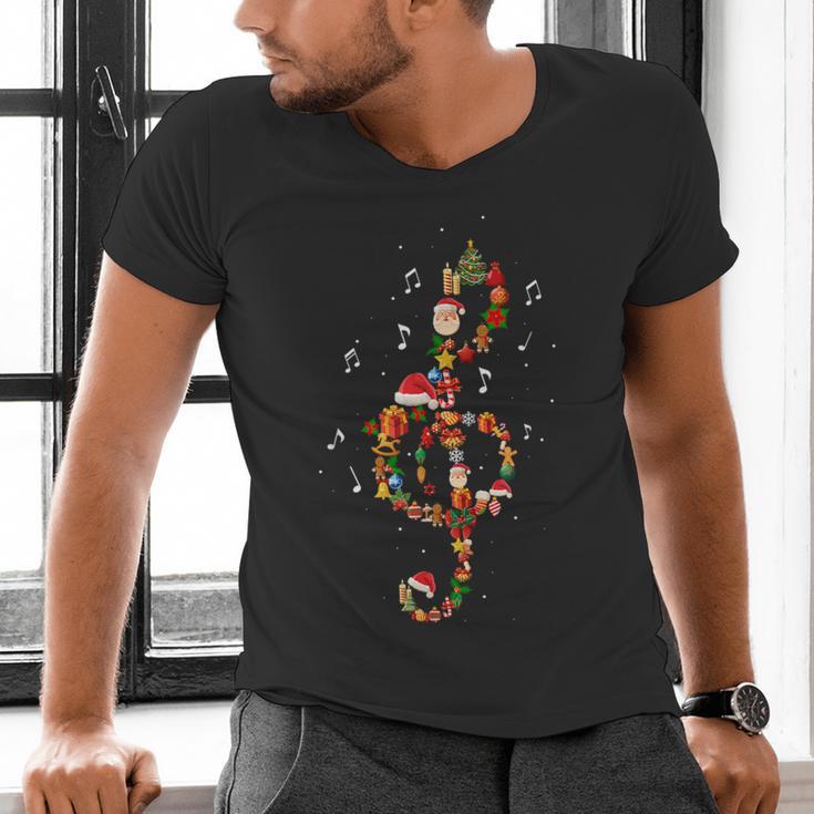 Christmas Musical Note Music Lover Teacher Sing Carols Jesus Men's V-Neck T-Shirt, gift for family, gift for coworker Christmas Musical Note Music Lover Teacher Sing Carols Jesus Men's V-Neck T-Shirt, gift for family, gift for coworker