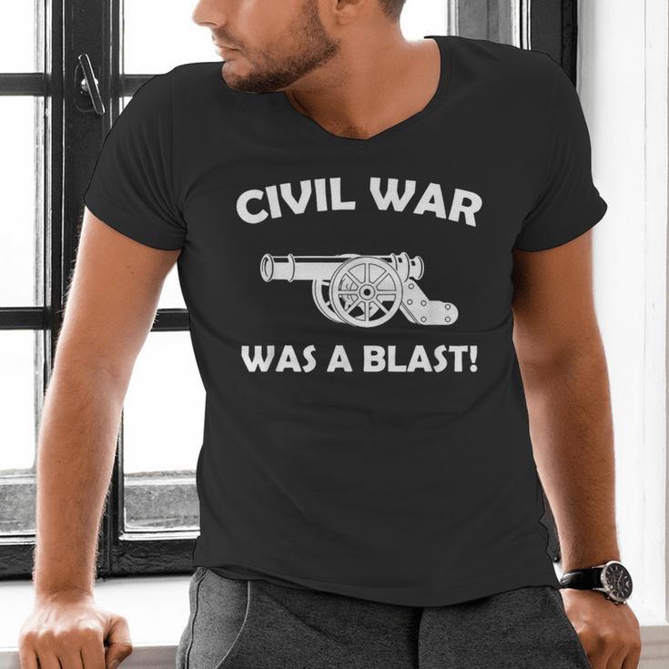 Civil War It Was A Blast History Teacher T-Shirt Men's V-Neck T-Shirt, History Teacher Shirts, gift for family, gift for coworker Civil War It Was A Blast History Teacher T-Shirt Men's V-Neck T-Shirt, History Teacher Shirts, gift for family, gift for coworker