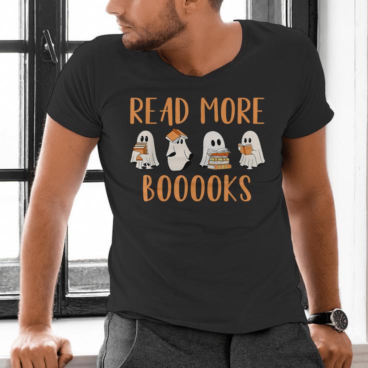 Cute Booooks Ghost Read More Books Teacher Halloween Men's V-Neck T-Shirt, gift for family, gift for coworker Cute Booooks Ghost Read More Books Teacher Halloween Men's V-Neck T-Shirt, gift for family, gift for coworker