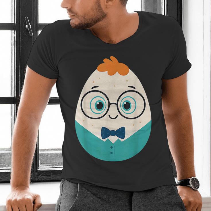 Cute Good Egg Teacher Halloween Costume Food Group Men's V-Neck T-Shirt, gift for family, gift for coworker