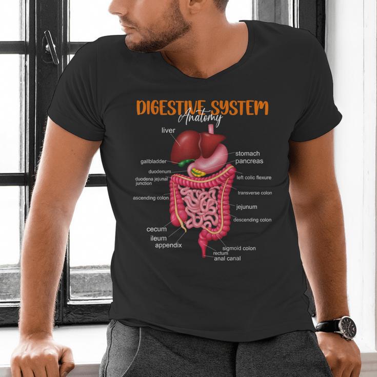 Digestive System Anatomy Anatomical Biology Teacher Men's V-Neck T-Shirt, gift for family, gift for coworker Digestive System Anatomy Anatomical Biology Teacher Men's V-Neck T-Shirt, gift for family, gift for coworker