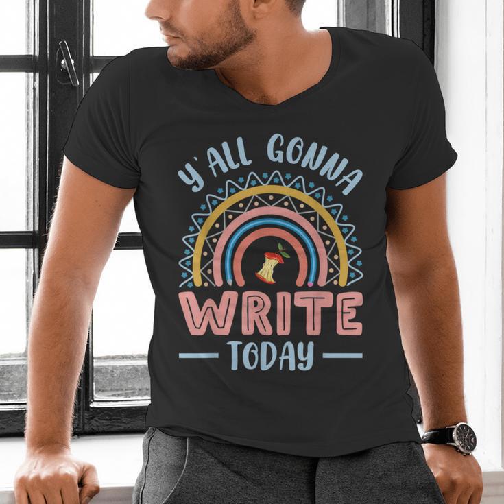 ELA English Teacher Men's V-Neck T-Shirt, English Teacher Shirts, gift for family, gift for coworker ELA English Teacher Men's V-Neck T-Shirt, English Teacher Shirts, gift for family, gift for coworker