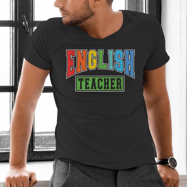 English Teacher Men Women Grammar Class English Teacher Men's V-Neck T-Shirt, English Teacher Shirts, gift for family, gift for coworker English Teacher Men Women Grammar Class English Teacher Men's V-Neck T-Shirt, English Teacher Shirts, gift for family, gift for coworker