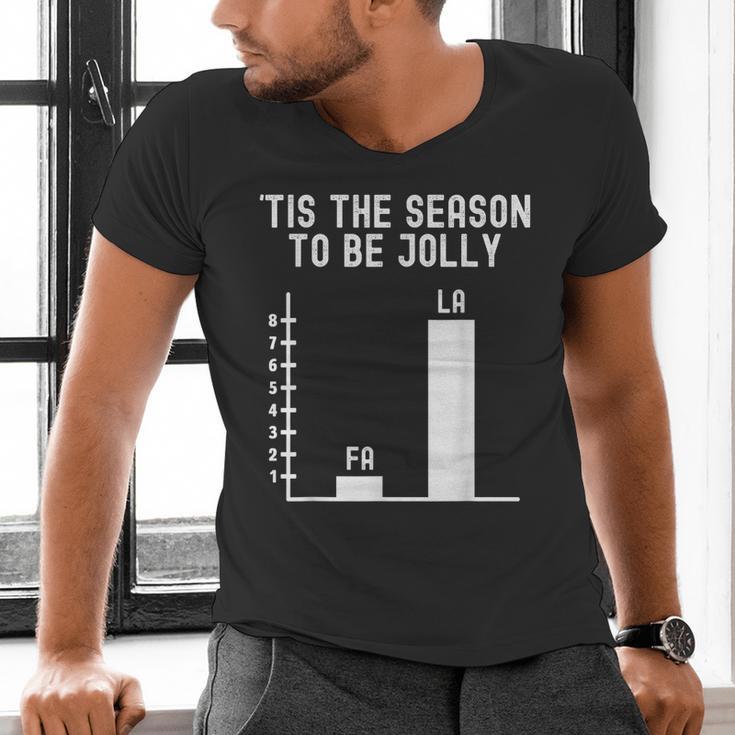 Fa La 8 Math Pun Math Teacher Christmas Men's V-Neck T-Shirt, gift for family, gift for coworker Fa La 8 Math Pun Math Teacher Christmas Men's V-Neck T-Shirt, gift for family, gift for coworker