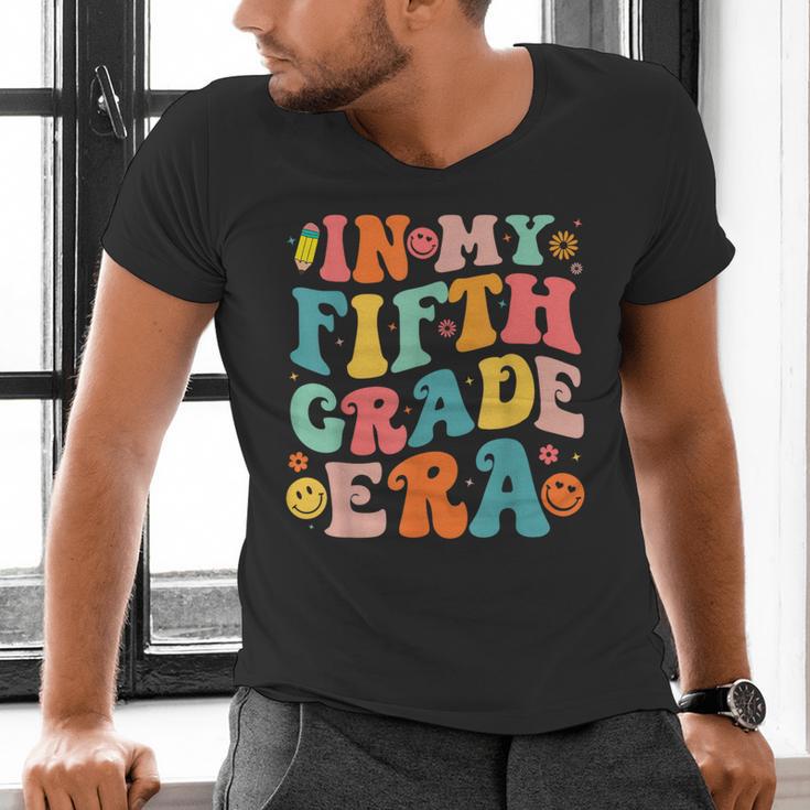 In My Fifth Grade Era 5th Grade Teacher Back To School Men's V-Neck T-Shirt, gift for family, gift for coworker In My Fifth Grade Era 5th Grade Teacher Back To School Men's V-Neck T-Shirt, gift for family, gift for coworker