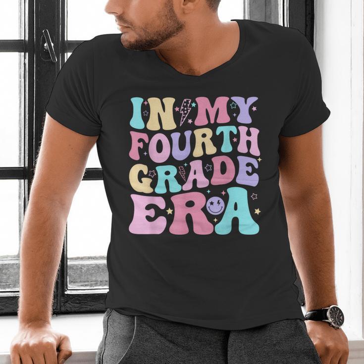 In My Fourth Grade Era Girl Back To School 4th Grade Teacher Men's V-Neck T-Shirt, 4th Grade Teacher Shirts, gift for family, gift for coworker In My Fourth Grade Era Girl Back To School 4th Grade Teacher Men's V-Neck T-Shirt, 4th Grade Teacher Shirts, gift for family, gift for coworker