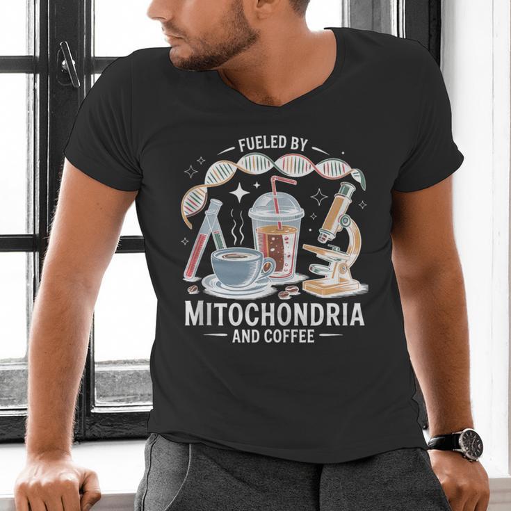 Fueled By Mitochondria Coffee Science Teacher Student Men's V-Neck T-Shirt, Science Teacher Shirts, gift for family, gift for coworker Fueled By Mitochondria Coffee Science Teacher Student Men's V-Neck T-Shirt, Science Teacher Shirts, gift for family, gift for coworker