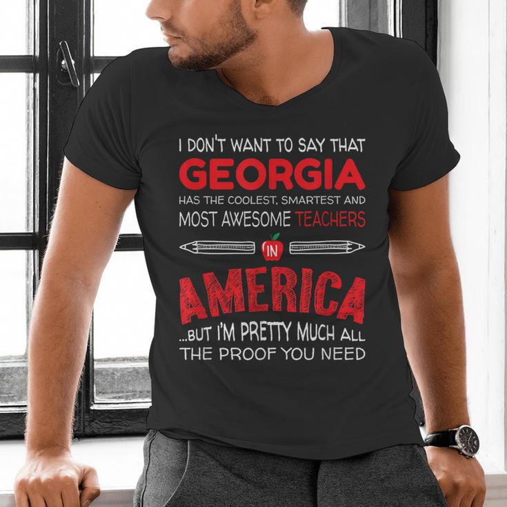 Georgia Teachers Classroom Tshirt Men's V-Neck T-Shirt, gift for family, gift for coworker Georgia Teachers Classroom Tshirt Men's V-Neck T-Shirt, gift for family, gift for coworker
