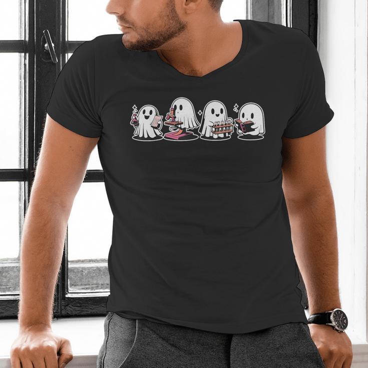 Ghost Science Teacher Chemistry Laboratory Halloween Men's V-Neck T-Shirt, Science Teacher Shirts, gift for family, gift for coworker Ghost Science Teacher Chemistry Laboratory Halloween Men's V-Neck T-Shirt, Science Teacher Shirts, gift for family, gift for coworker
