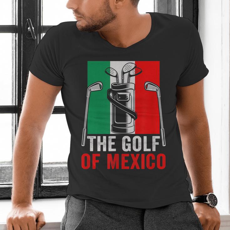The Golf Of Mexico Golf Player Golf Teacher Golfer For Men Women Men's V-Neck T-Shirt, gift for family, gift for coworker The Golf Of Mexico Golf Player Golf Teacher Golfer For Men Women Men's V-Neck T-Shirt, gift for family, gift for coworker