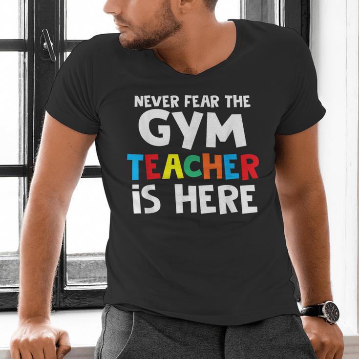 Gym Teacher Back To School Teacher Shirts For Men Women Girls Kids Men's V-Neck T-Shirt, gift for family, gift for coworker Gym Teacher Back To School Teacher Shirts For Men Women Girls Kids Men's V-Neck T-Shirt, gift for family, gift for coworker