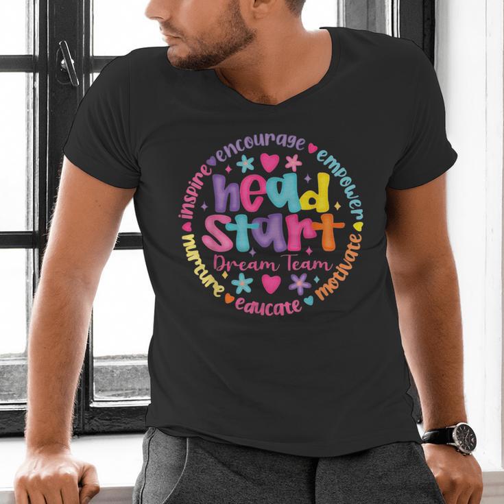 Head Start Dream Team Squad Teacher Headstart Back To School Men's V-Neck T-Shirt, gift for family, gift for coworker Head Start Dream Team Squad Teacher Headstart Back To School Men's V-Neck T-Shirt, gift for family, gift for coworker