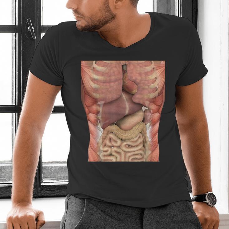 Human Muscles Organs Scary Anatomy Teacher Halloween Costume Men's V-Neck T-Shirt, gift for family, gift for coworker Human Muscles Organs Scary Anatomy Teacher Halloween Costume Men's V-Neck T-Shirt, gift for family, gift for coworker