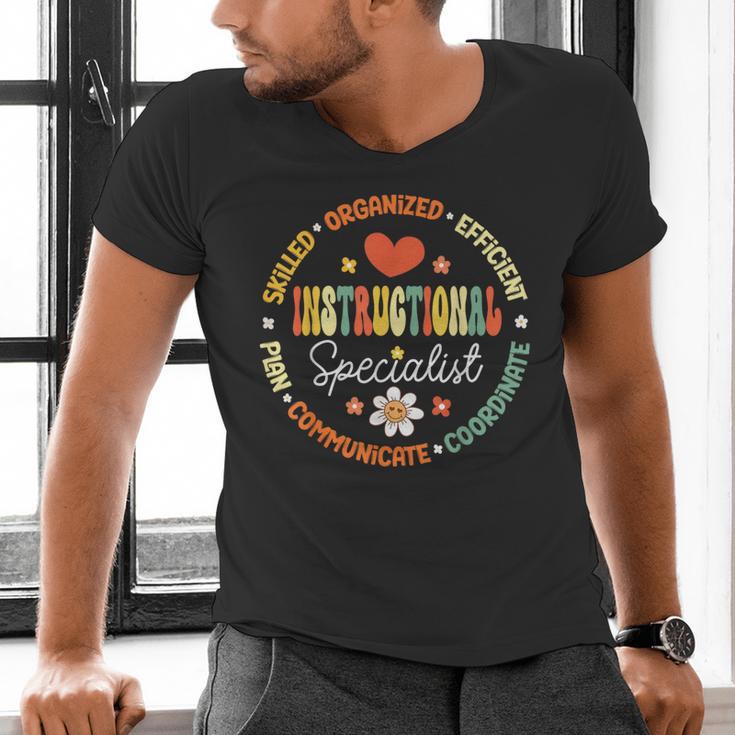 Instructional Specialist School Cute Academic Teacher Men's V-Neck T-Shirt, gift for family, gift for coworker Instructional Specialist School Cute Academic Teacher Men's V-Neck T-Shirt, gift for family, gift for coworker
