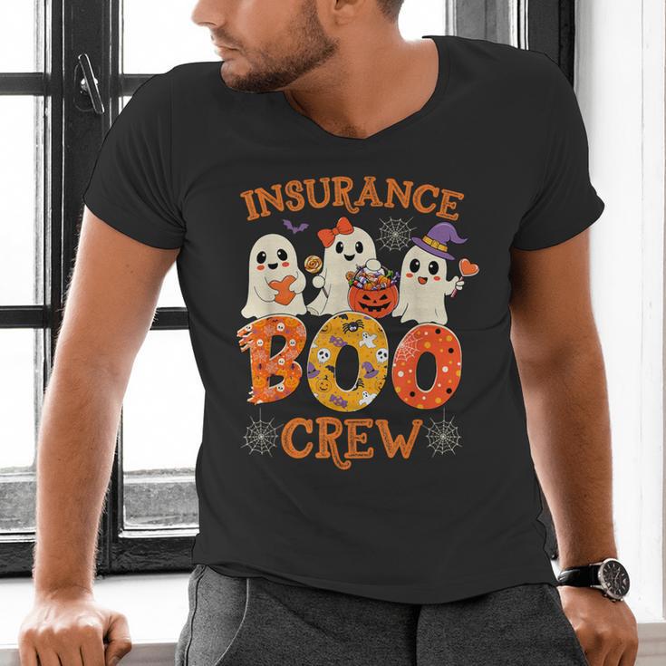 Insurance Boo Crew Halloween Spooky Costume Teacher Men's V-Neck T-Shirt, gift for family, gift for coworker Insurance Boo Crew Halloween Spooky Costume Teacher Men's V-Neck T-Shirt, gift for family, gift for coworker