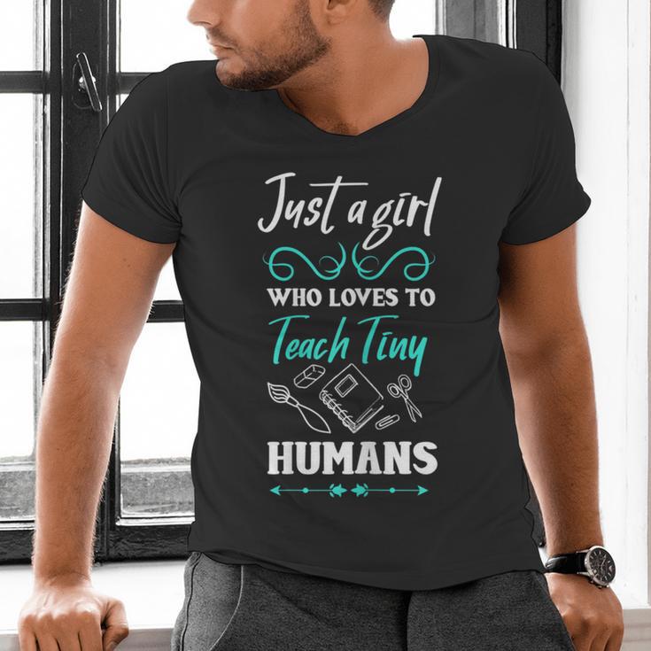 Kindergarten Teacher Shirt Humor Preschool Teacher Men's V-Neck T-Shirt, gift for family, gift for coworker