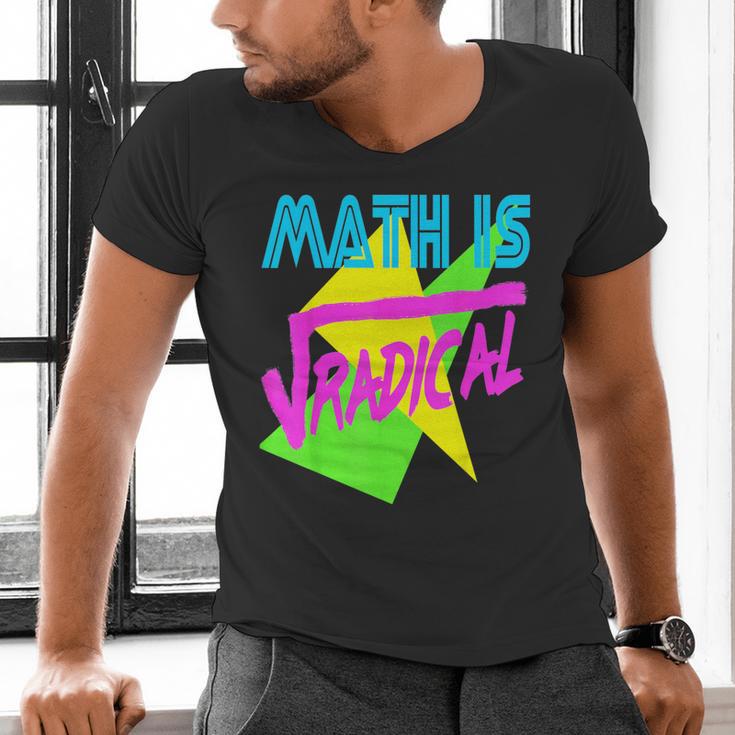 Math Is Radical Retro 80s Vintage Algebra Teacher Men's V-Neck T-Shirt, gift for family, gift for coworker Math Is Radical Retro 80s Vintage Algebra Teacher Men's V-Neck T-Shirt, gift for family, gift for coworker