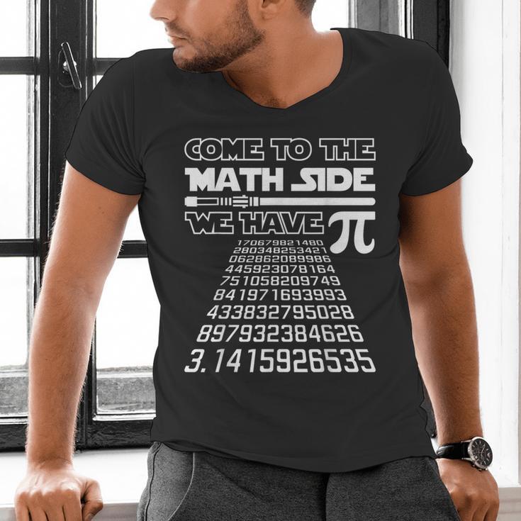 Come To The Math Side We Have Pie Shirt Pi Day Teacher Men's V-Neck T-Shirt, gift for family, gift for coworker Come To The Math Side We Have Pie Shirt Pi Day Teacher Men's V-Neck T-Shirt, gift for family, gift for coworker