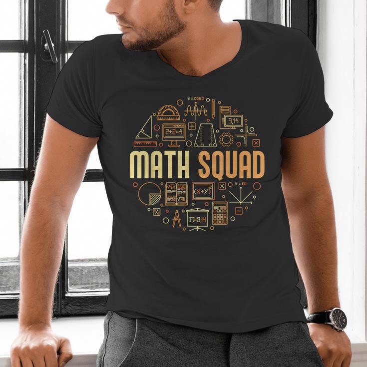 Math Squad For Teacher Or Student Mathematics Men Women Kids Men's V-Neck T-Shirt, gift for family, gift for coworker Math Squad For Teacher Or Student Mathematics Men Women Kids Men's V-Neck T-Shirt, gift for family, gift for coworker