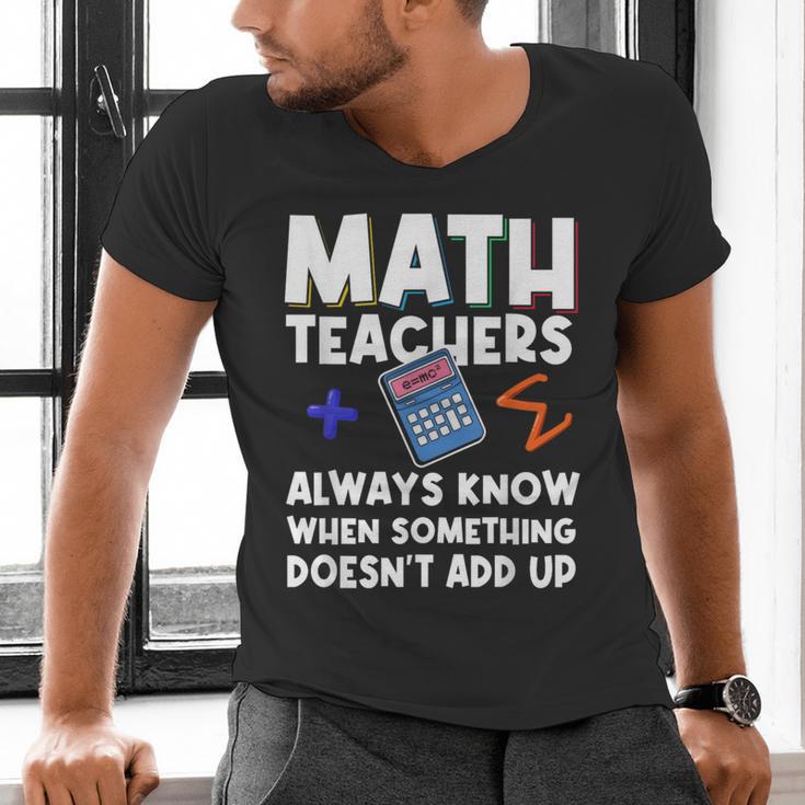 Mathematics Teachers Math Teacher For Men Women Men's V-Neck T-Shirt, gift for family, gift for coworker Mathematics Teachers Math Teacher For Men Women Men's V-Neck T-Shirt, gift for family, gift for coworker