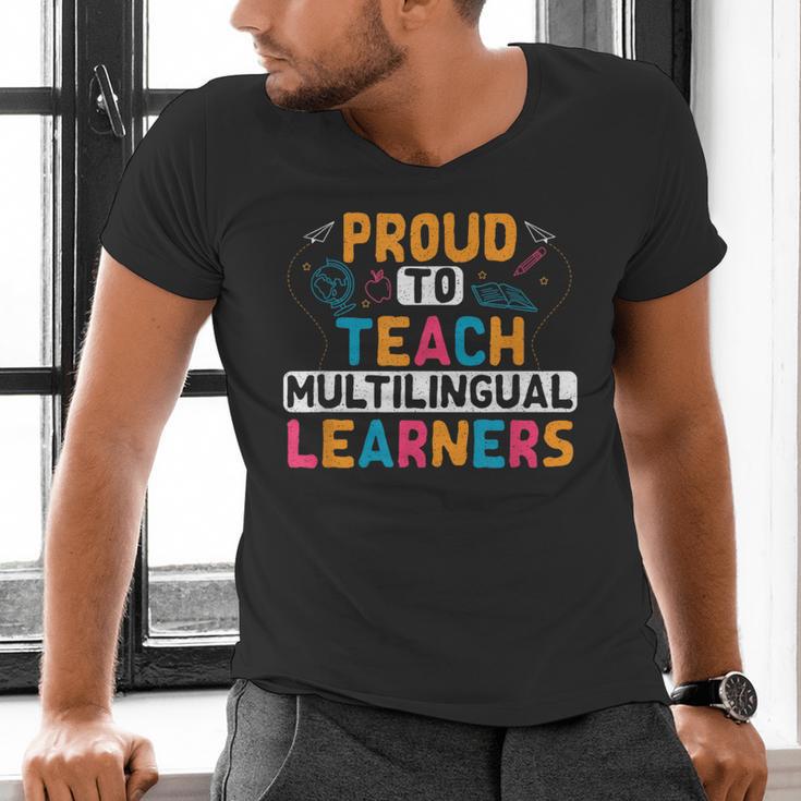 Multilingual Teacher Linguist Language ESL Teaching Men's V-Neck T-Shirt, Esl Teacher Shirts, gift for family, gift for coworker Multilingual Teacher Linguist Language ESL Teaching Men's V-Neck T-Shirt, Esl Teacher Shirts, gift for family, gift for coworker