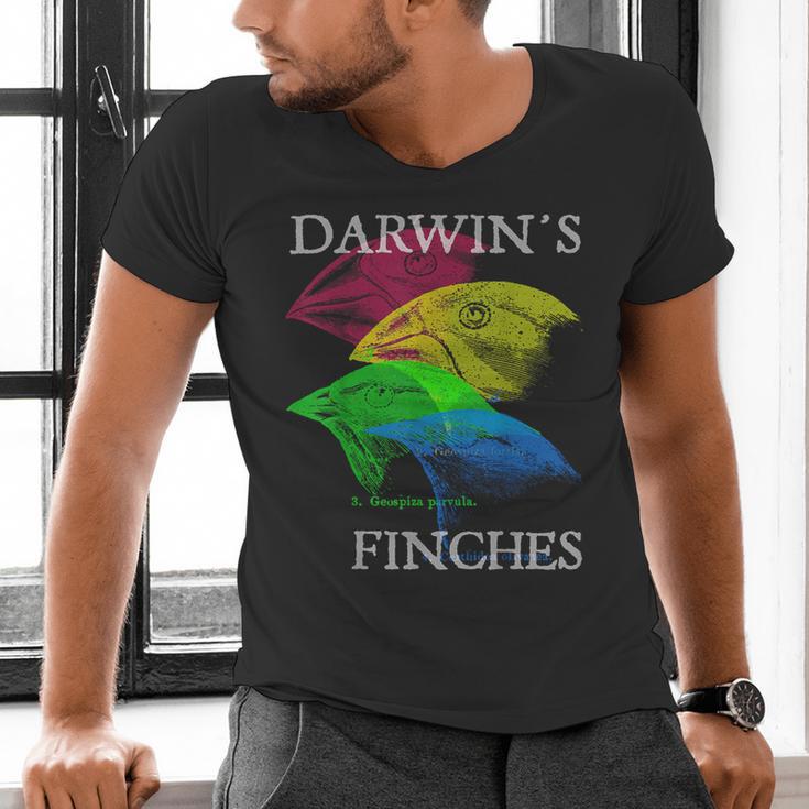 Nerdy Darwin's Finches Evolution Science Biology Teacher Men's V-Neck T-Shirt, Science Teacher Shirts, gift for family, gift for coworker Nerdy Darwin's Finches Evolution Science Biology Teacher Men's V-Neck T-Shirt, Science Teacher Shirts, gift for family, gift for coworker