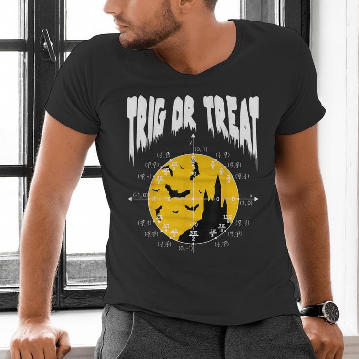 Nerdy Trig Or Treat Halloween Costume Math Teacher Men's V-Neck T-Shirt, gift for family, gift for coworker Nerdy Trig Or Treat Halloween Costume Math Teacher Men's V-Neck T-Shirt, gift for family, gift for coworker