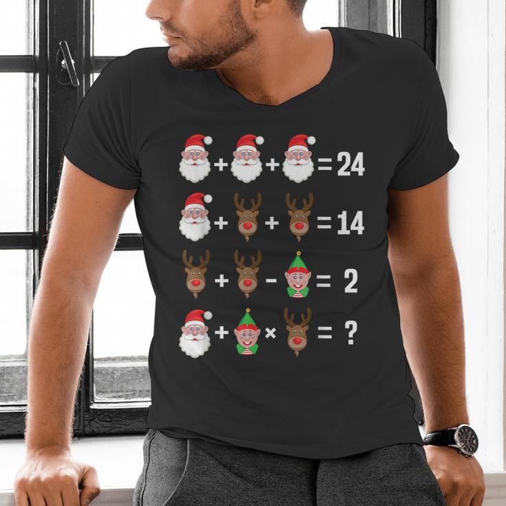 Order Of Operations Math Teacher Christmas Men's V-Neck T-Shirt, gift for family, gift for coworker