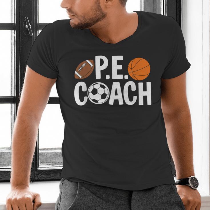 PE Gym Teacher Quotes School Class Instructor And Coach Men's V-Neck T-Shirt, Pe Teacher Shirts, gift for family, gift for coworker