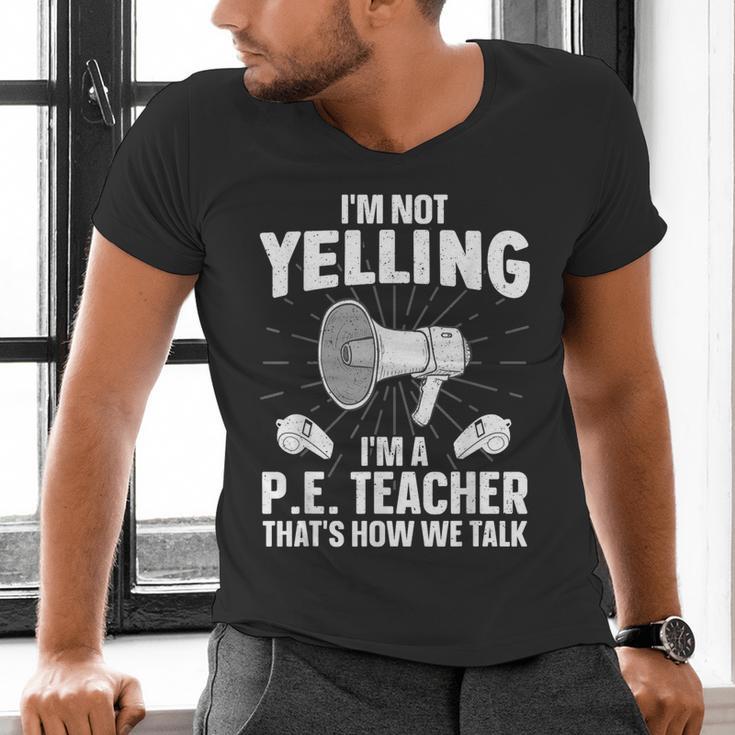 PE Teacher Art For Men Women Gym Teacher Physical Education Men's V-Neck T-Shirt, Pe Teacher Shirts, gift for family, gift for coworker
