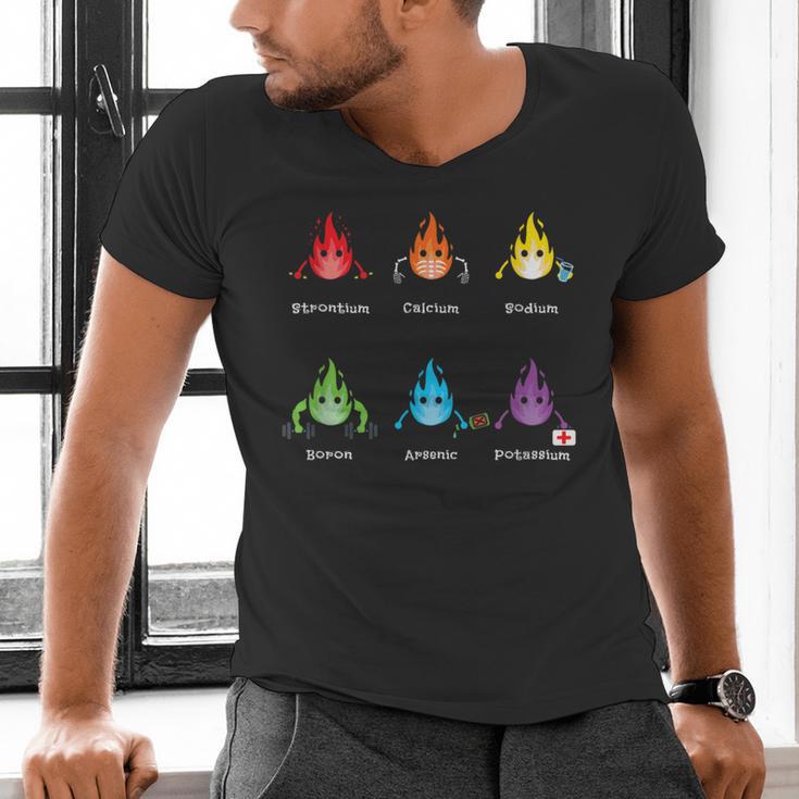 Periodic Elements Chemistry Lovers Science Teacher Men's V-Neck T-Shirt, Science Teacher Shirts, gift for family, gift for coworker
