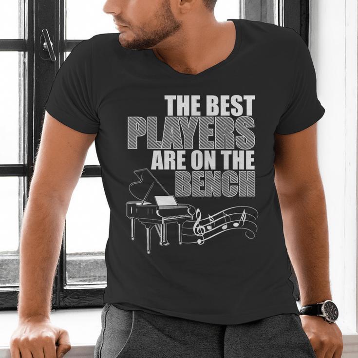 Piano Art For Men Women Pianist Piano Teacher Piano Player Men's V-Neck T-Shirt, gift for family, gift for coworker