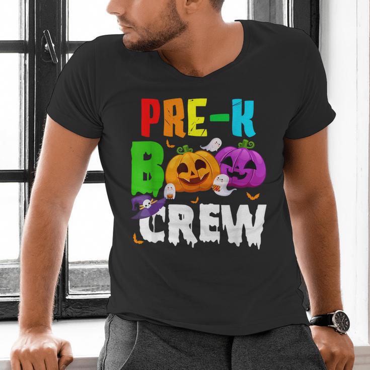 Pre K Boo Crew Halloween Costume Teachers Kids Men's V-Neck T-Shirt, gift for family, gift for coworker Pre K Boo Crew Halloween Costume Teachers Kids Men's V-Neck T-Shirt, gift for family, gift for coworker