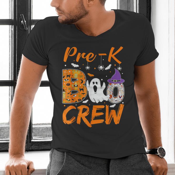 Pre K Boo Crew Teacher Student Halloween Pre Kindergarten Men's V-Neck T-Shirt, gift for family, gift for coworker Pre K Boo Crew Teacher Student Halloween Pre Kindergarten Men's V-Neck T-Shirt, gift for family, gift for coworker