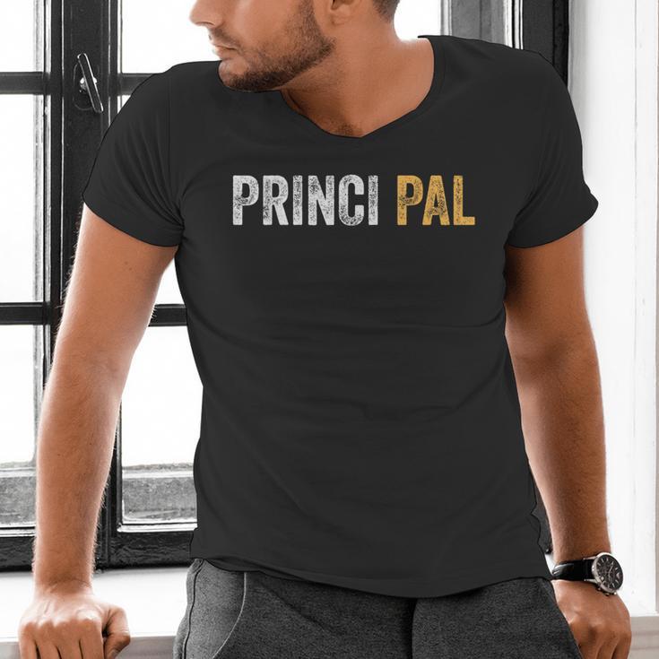 Principal School Teacher Friend Men Women Men's V-Neck T-Shirt, gift for family, gift for coworker Principal School Teacher Friend Men Women Men's V-Neck T-Shirt, gift for family, gift for coworker