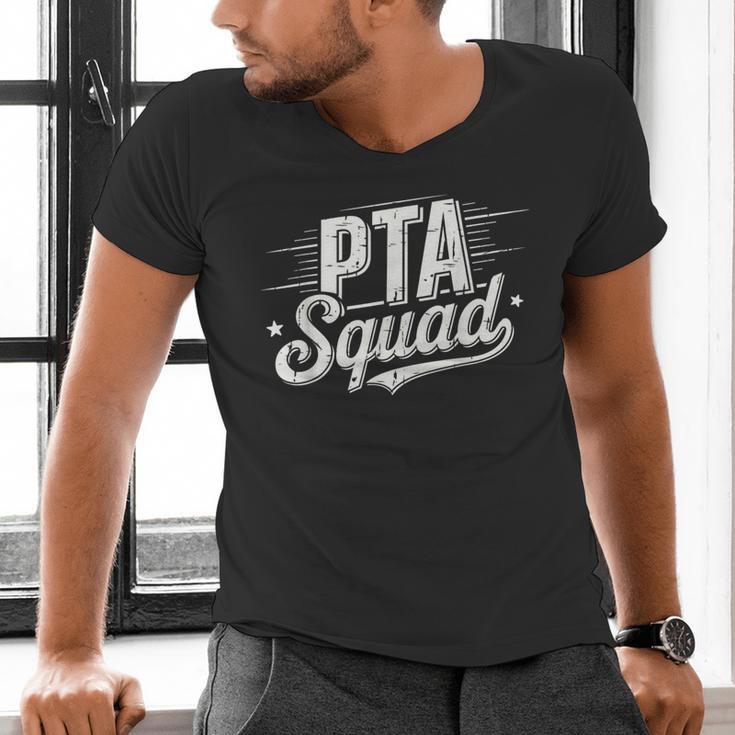 PTA Squad Parent Teacher Association Back To School Teacher Men's V-Neck T-Shirt, gift for family, gift for coworker PTA Squad Parent Teacher Association Back To School Teacher Men's V-Neck T-Shirt, gift for family, gift for coworker