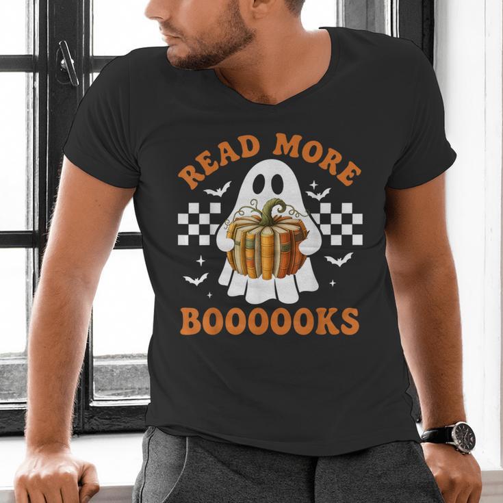 Read More Books Halloween Retro Pumpkin Reading Fall Teacher Men's V-Neck T-Shirt, gift for family, gift for coworker Read More Books Halloween Retro Pumpkin Reading Fall Teacher Men's V-Neck T-Shirt, gift for family, gift for coworker