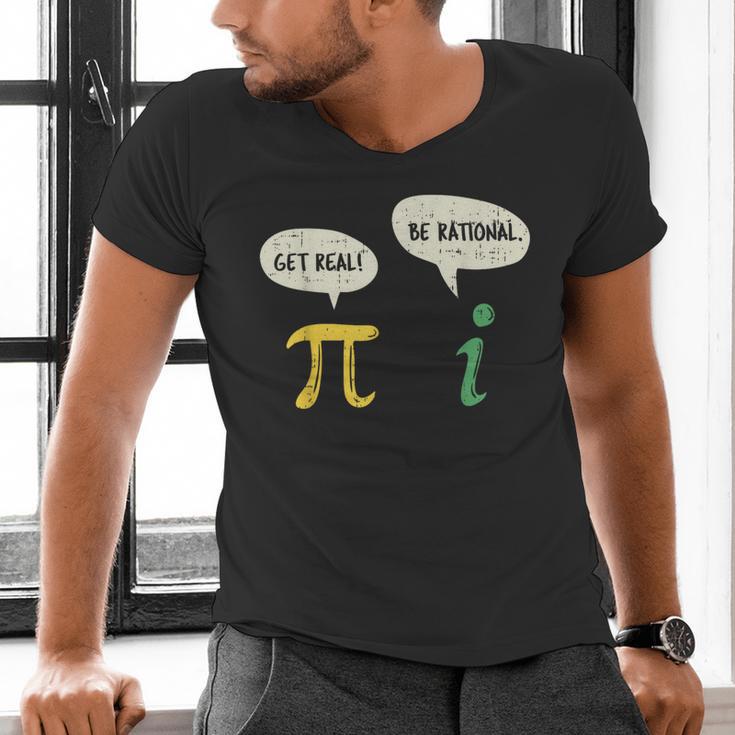 Get Real Be Rational Shirt Pi Math Teacher Geek Men's V-Neck T-Shirt, gift for family, gift for coworker Get Real Be Rational Shirt Pi Math Teacher Geek Men's V-Neck T-Shirt, gift for family, gift for coworker