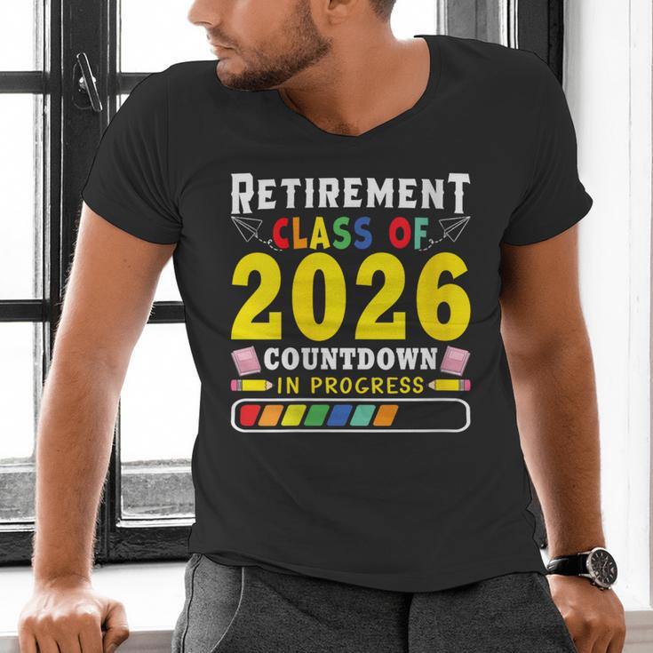 Retirement Primary Elementary Teacher 2026 Retiring Progress Men's V-Neck T-Shirt, gift for family, gift for coworker Retirement Primary Elementary Teacher 2026 Retiring Progress Men's V-Neck T-Shirt, gift for family, gift for coworker