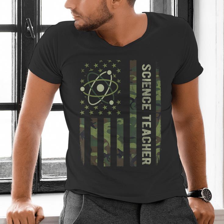 Science Teacher Camo American Flag Back To School Men's V-Neck T-Shirt, Science Teacher Shirts, gift for family, gift for coworker Science Teacher Camo American Flag Back To School Men's V-Neck T-Shirt, Science Teacher Shirts, gift for family, gift for coworker