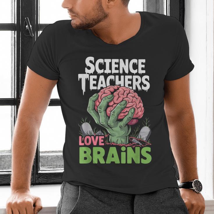 Science Teachers Love Brains Shirt Men Women Halloween Men's V-Neck T-Shirt, Science Teacher Shirts, gift for family, gift for coworker Science Teachers Love Brains Shirt Men Women Halloween Men's V-Neck T-Shirt, Science Teacher Shirts, gift for family, gift for coworker