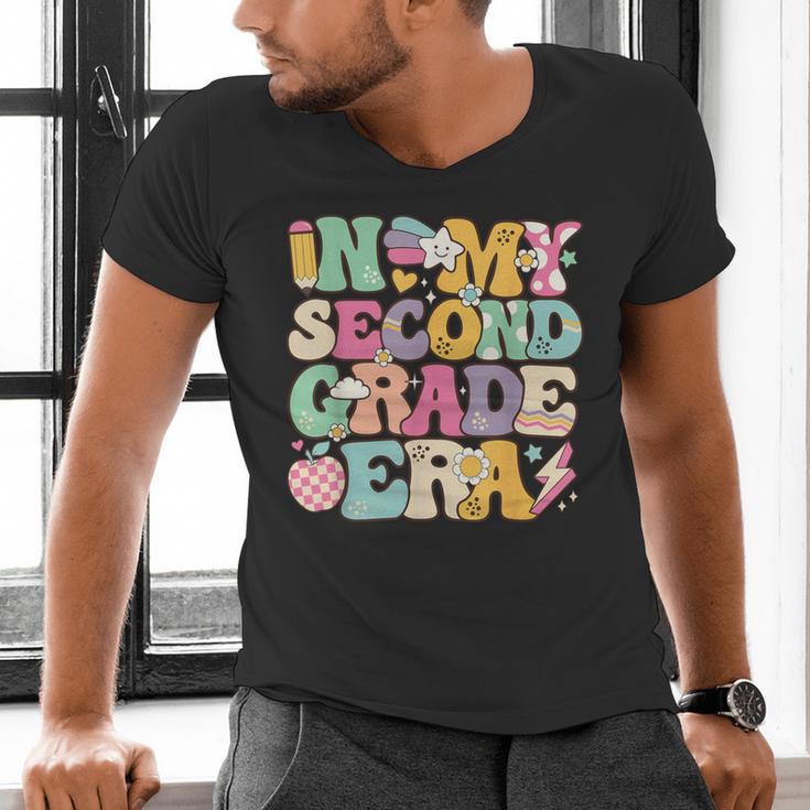 In My Second Grade Era Girl Back To School 2nd Grade Teacher Men's V-Neck T-Shirt, 2nd Grade Teacher Shirts, gift for family, gift for coworker In My Second Grade Era Girl Back To School 2nd Grade Teacher Men's V-Neck T-Shirt, 2nd Grade Teacher Shirts, gift for family, gift for coworker