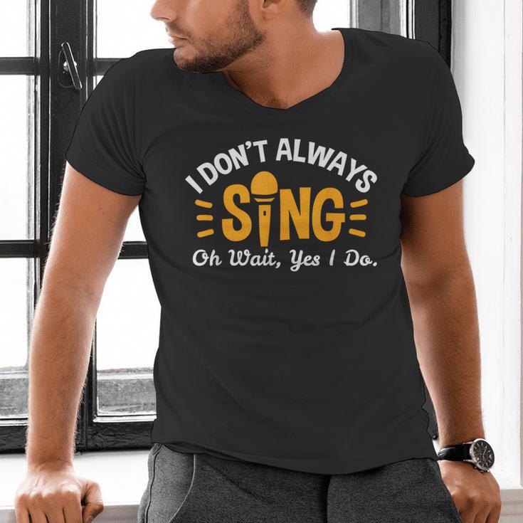 Singer Musician Music Musical Teacher Singing Men's V-Neck T-Shirt, gift for family, gift for coworker